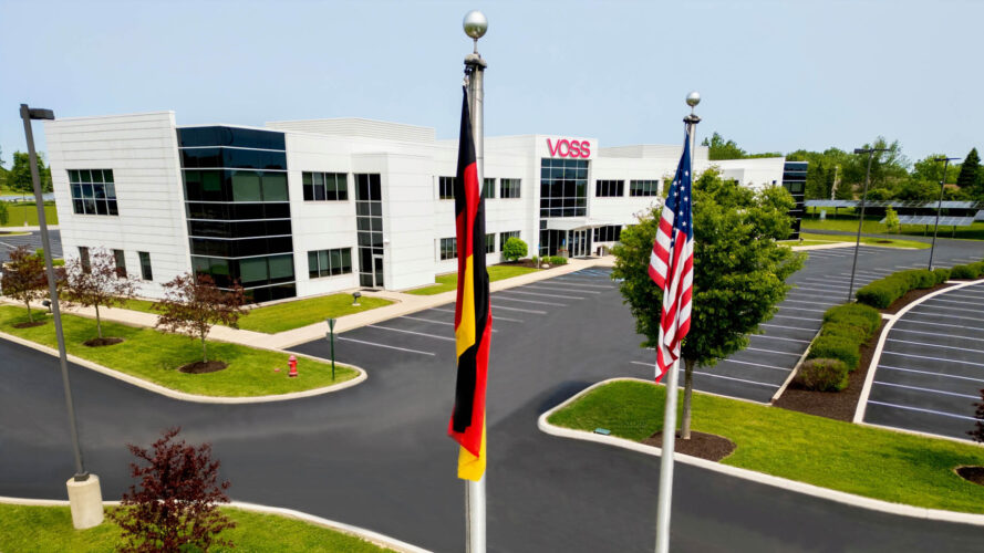 VOSS Building Flags